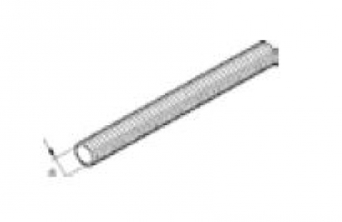 Eberspächer Flexible combustion air pipe for D 2/D 4 heaters. Ø 24,5 mm. Length 1 meter